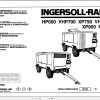 Ingersoll Rand Portable Compressor VHP750 Parts Manual Operation and Maintenance Manual 2012