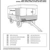 Ingersoll Rand Portable Compressor VHP825 Parts Manual 2012 1