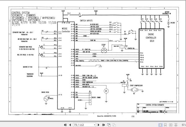 Ingersoll Rand Portable Compressor XHP1000 Operation and Maintenance Manual 2012 2