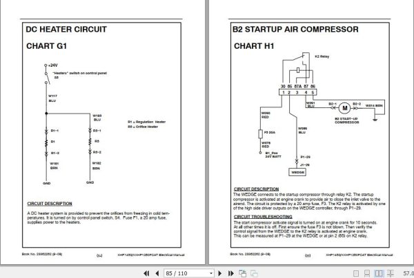 Ingersoll Rand Portable Compressor XHP1450 Electronic Service Manual 2012 1