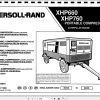 Ingersoll Rand Portable Compressor XHP660 Operation and Maintenance Manual 2012