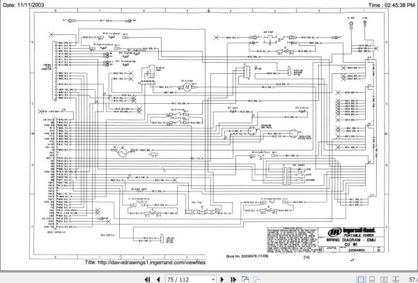 Ingersoll Rand Portable Compressor XHP750 Operation and Maintenance Manual 2012 2