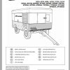 Ingersoll Rand Portable Compressor XHP750 Parts Manual Operation and Maintenance Manual 2016
