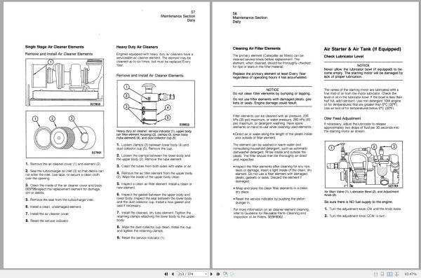 Ingersoll Rand Portable Compressor XHP750 Parts Manual Operation and Maintenance Manual 2016 2
