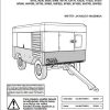 Ingersoll Rand Portable Compressor XHP825 Operation and Maintenance Manual 2012 1
