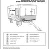 Ingersoll Rand Portable Compressor XHP825 Parts Manual Operation and Maintenance Manual 2013 1
