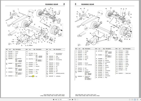 Ingersoll Rand Portable Compressor XHP825 Parts Manual Operation and Maintenance Manual 2013 2