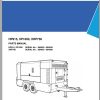Ingersoll Rand Portable Compressor XP1000 Parts Manual Operation and Maintenance Manual 2016 1