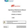 Ingersoll Rand Portable Compressor XP1050 Operation and Maintenance Manual 2013 1