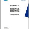 Ingersoll Rand Portable Compressor XP1050 Parts Manual 2013