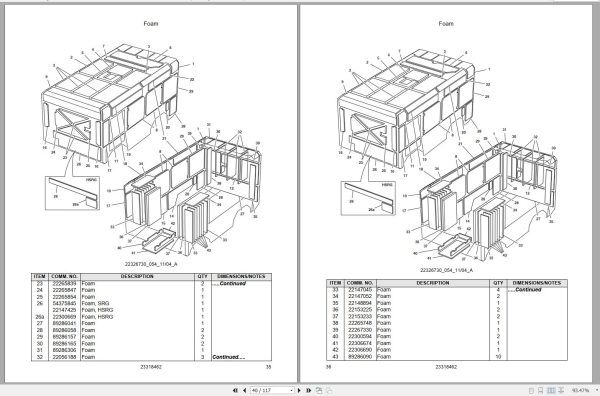 Ingersoll Rand Portable Compressor XP1060 Parts Manual 2012 2