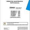 Ingersoll Rand Portable Compressor XP1200 Operation and Maintenance Manual 2012