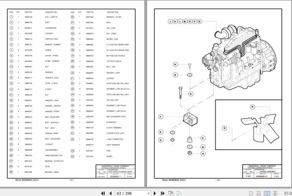Ingersoll Rand Portable Compressor XP1200 Operation and Maintenance Manual 2012 2
