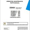 Ingersoll Rand Portable Compressor XP1400 Operation and Maintenance Manual 2012 1