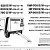 Ingersoll Rand Portable Compressor XP600 Operating and Maintenance Manual 2012 1