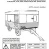 Ingersoll Rand Portable Compressor XP800 Operation and Maintenance Manual 2012 1