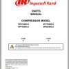Ingersoll Rand Portable Compressor XP825 Parts Manual Operation and Maintenance Manual 2013 1