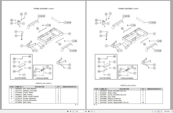 Ingersoll Rand Portable Compressor XP825 Parts Manual Operation and Maintenance Manual 2013 2