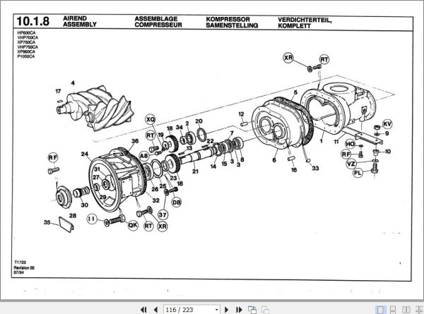Ingersoll Rand Portable Compressor XP900 Operation and Maintenance Manual 2012 2
