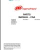 Ingersoll Rand Portable Compressor XP950 Parts Manual 2012 1