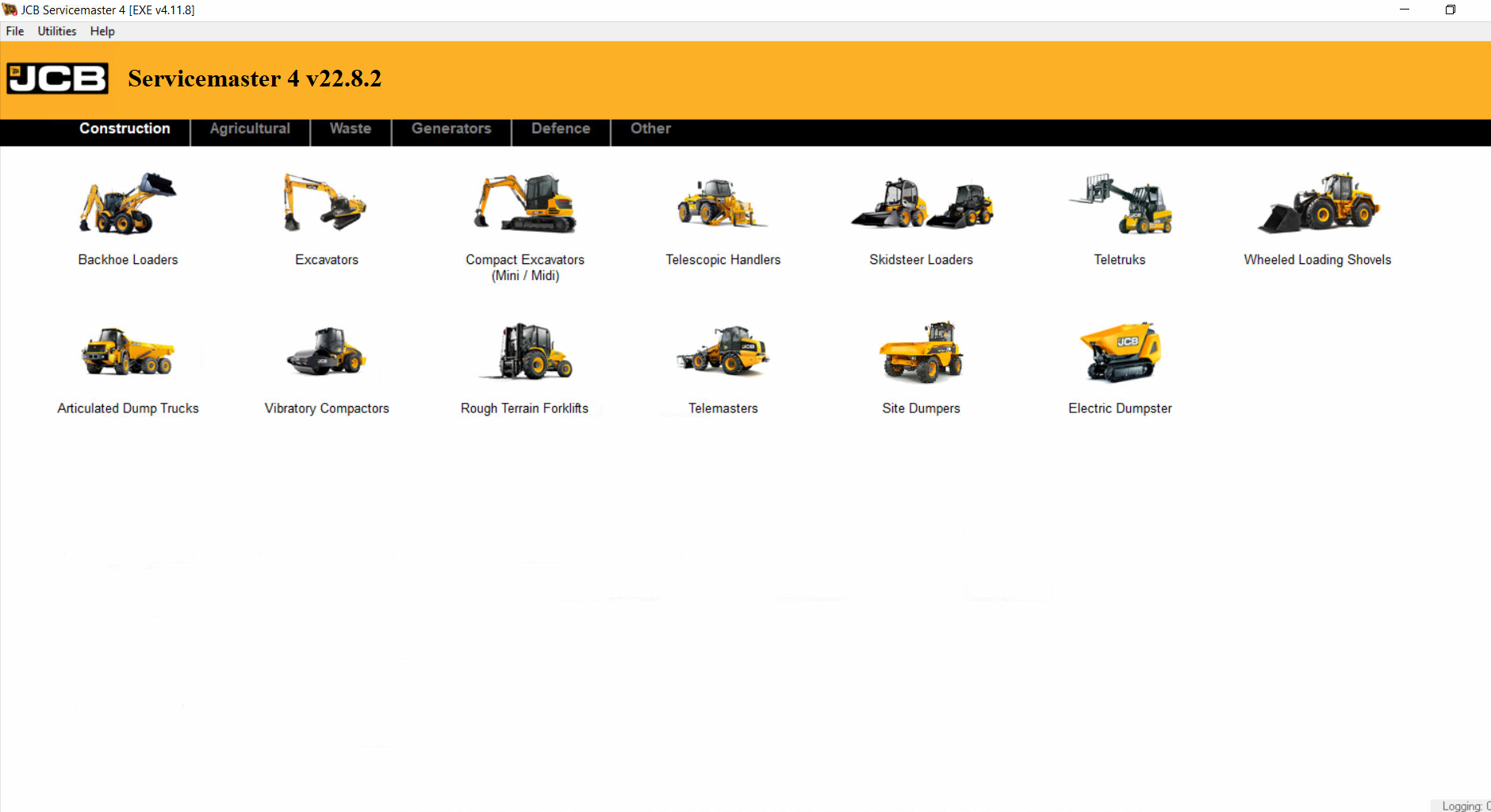JCB ServiceMaster 4 v22.8.2 09.2022 Diagnostic Software DVD 1