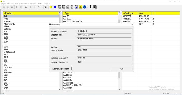JUNGHEINRICH JETI ForkLift ET v4.36 Updated 480 10.2022 Spare Parts Catalog Full Instruction DVD 1