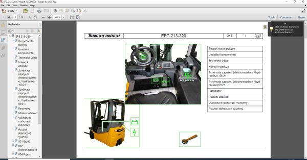 JUNGHEINRICH JETI ForkLift SH v4.36 CZ ceština 09.2022 Service Information 4