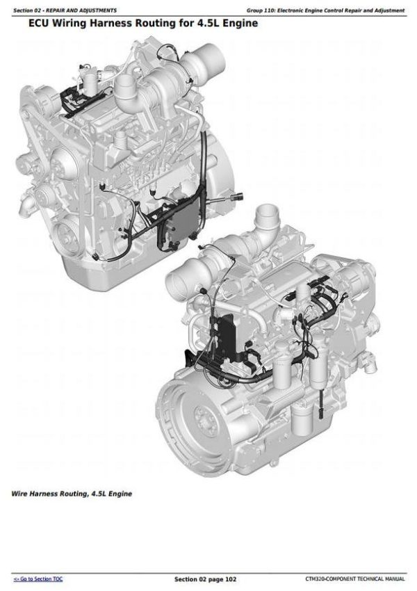 John Deere PowerTech 4045 6068 Diesel Engine Technical Manual CTM320 1