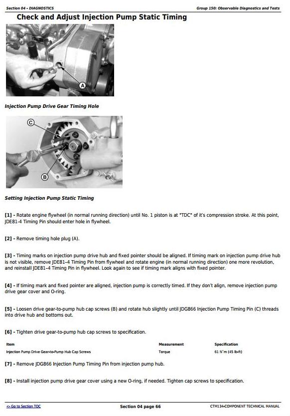 John Deere PowerTech 6068 6081 Diesel Engine Service Manual CTM113 2