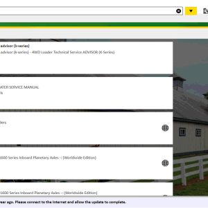 John Deere Service Advisor 5.3 Offline 2022 11.2021 CF Construction AG Agricultural Forestry Equipment 4 1