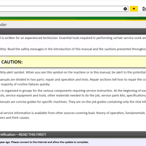 John Deere Service Advisor 5.3 Offline 2022 11.2021 CF Construction AG Agricultural Forestry Equipment 6 1