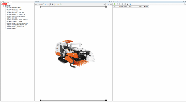 Kubota KAI EPC 10.2021 Tractors Construction Machinery Power Products Utility Vehicle Spare Parts Catalog DVD 1