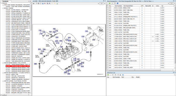 Kubota KMI Indonesia EPC 10.2021 Tractors Construction Machinery Power Products Utility Vehicle Spare Parts Catalog DVD 3