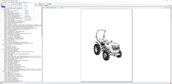 Kubota KTT Turkey EPC 10.2021 Tractors Construction Machinery Power Products Utility Vehicle Spare Parts Catalog DVD 5