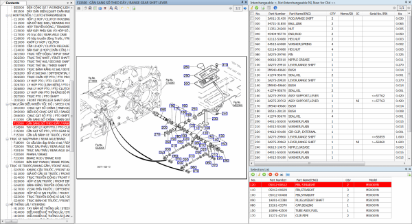 Kubota KVC VietNam EPC 10.2021 Tractors Construction Machinery Power Products Utility Vehicle Spare Parts Catalog DVD 3