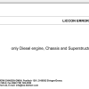 Liebherr Cranes LGD1550 LG1550 LR1550 73713 Operators Manual Liccon Error Code Schematic 9 1