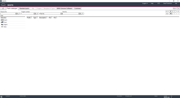 MAN MANTIS V688 EPC 08.2022 Spare Parts Catalogue DVD 2