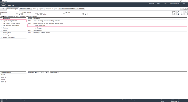 MAN MANTIS V688 EPC 08.2022 Spare Parts Catalogue DVD 7