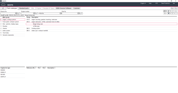 MAN MANTIS V690 EPC 09.2022 Spare Parts Catalog New Interface DVD 5