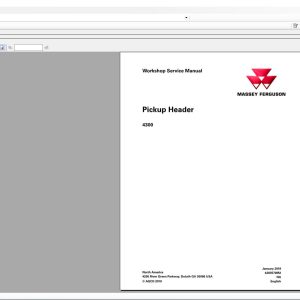 Massey Ferguson AG UK EU Europe Parts Catalog Workshop Service Manuals 03.2021 4