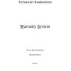 McCormick Tractor Warranty System Manual DE