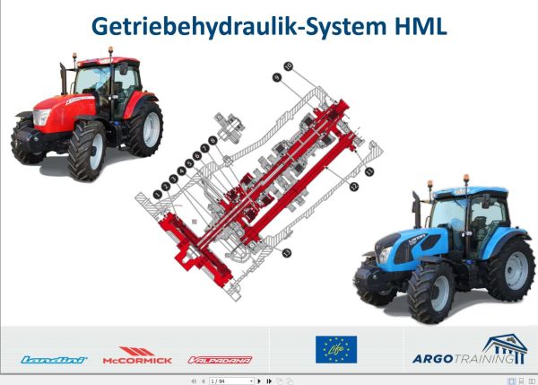 McCormick Tractor X6 RP66 68 HML And CVT Workshop Manual DE