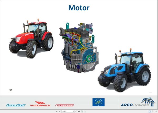McCormick Tractor X6 RP6A RP6B Workshop Manual DE EN