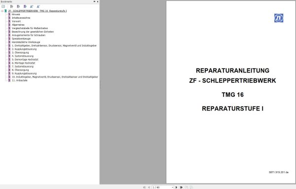 McCormick Tractor X7.4 RPD3 Workshop Manual DE EN