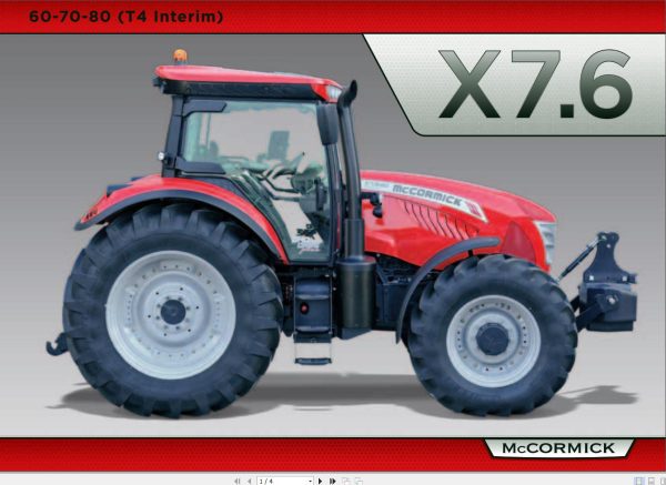 McCormick Tractor X7.6 Series 7 RPE2 Workshop Manual DE EN 1