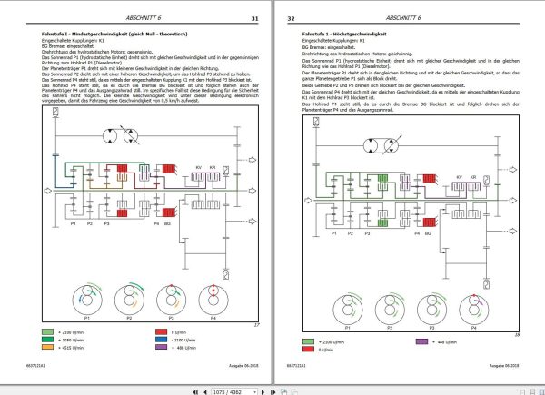 McCormick Tractor X8 RPF1 Workshop Manual DE EN 1
