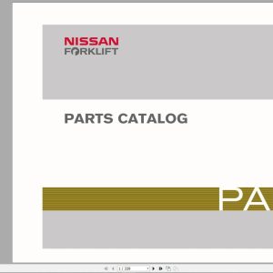 Nissan Forklift 1Q2 Parts Catalog 2012