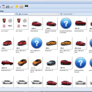 SAIC MOTOR Updated 08.2022 Electronic Spare Parts Catalog DVD 1