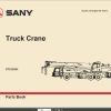 SANY Truck Crane STC250S5 Parts Book 1