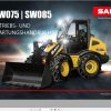 Sany Articulated Loader SW075 Operating And Maintenance Manual DE